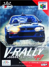 Box cover for Rally '99 on the Nintendo N64.