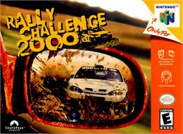 Box cover for Rally Challenge 2000 on the Nintendo N64.