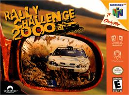 Box cover for Rally Challenge 2000 on the Nintendo N64.