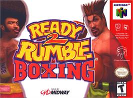 Box cover for Ready 2 Rumble Boxing on the Nintendo N64.