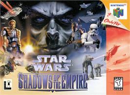 Box cover for Star Wars - Shadows Of The Empire on the Nintendo N64.