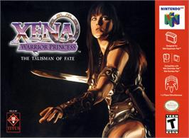 Box cover for Xena - Warrior Princess on the Nintendo N64.