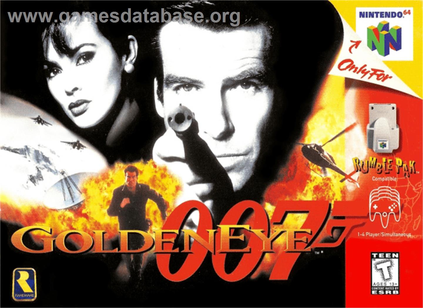 007: Golden Eye - Nintendo N64 - Artwork - Box