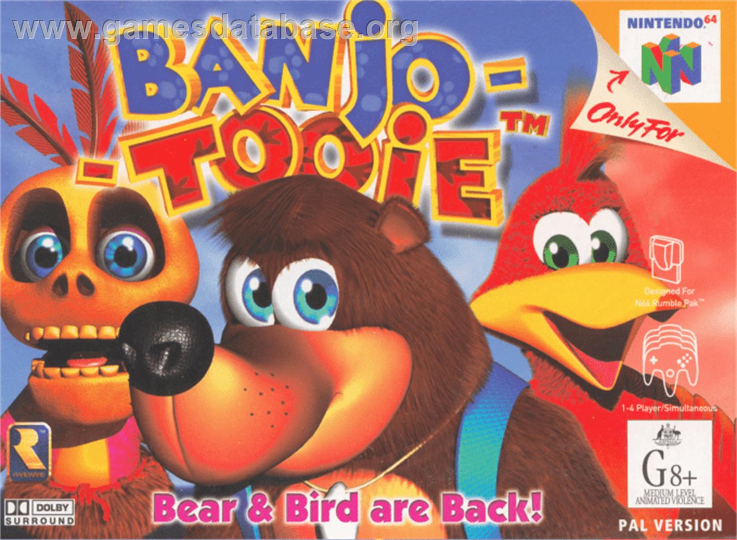 Banjo-Tooie - Nintendo N64 - Artwork - Box