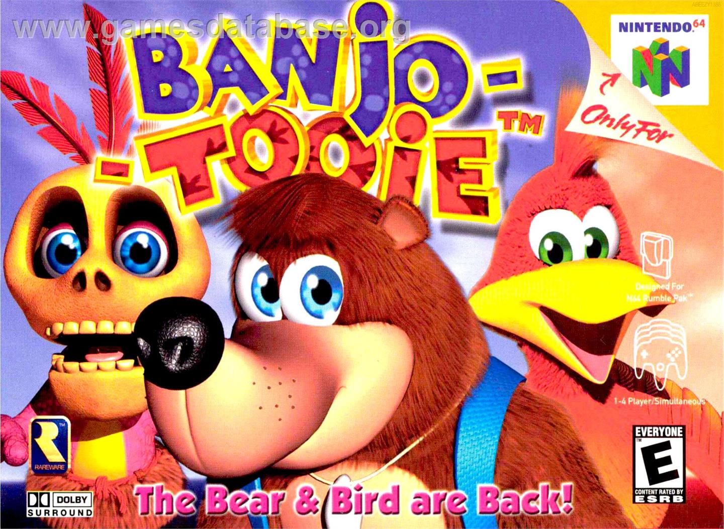Banjo-tooie - Nintendo N64 - Artwork - Box