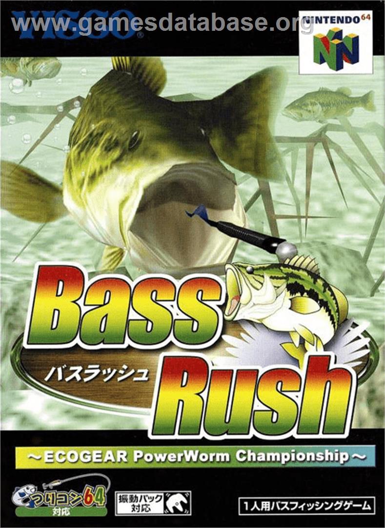 Bass Rush: ECOGEAR PowerWorm Championship - Nintendo N64 - Artwork - Box