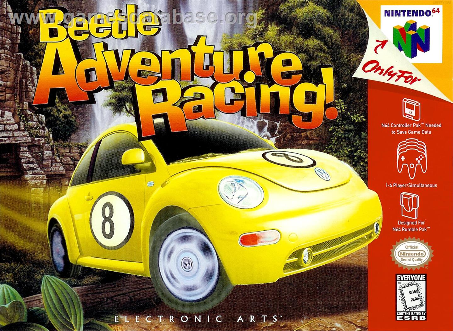 Beetle Adventure Racing! - Nintendo N64 - Artwork - Box
