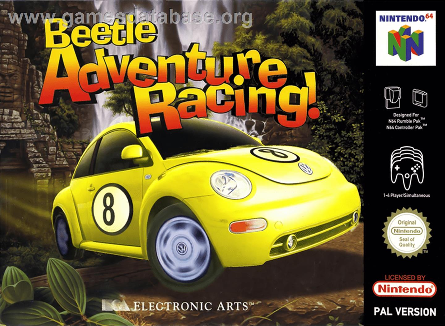 Beetle Adventure Racing - Nintendo N64 - Artwork - Box