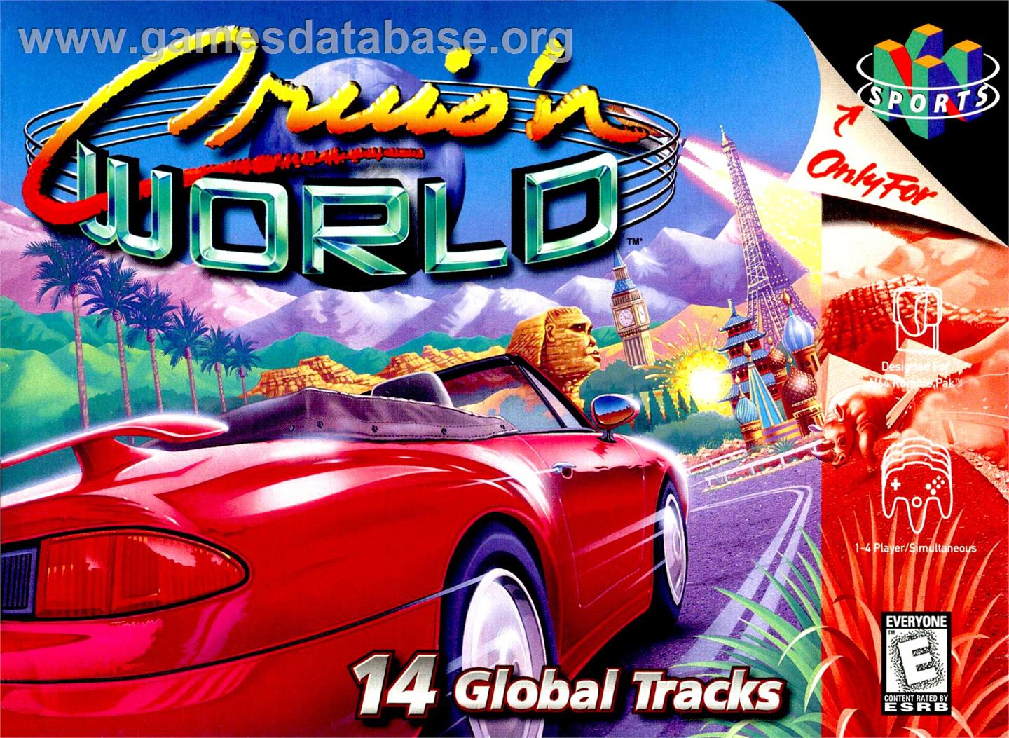 Cruis'n World - Nintendo N64 - Artwork - Box
