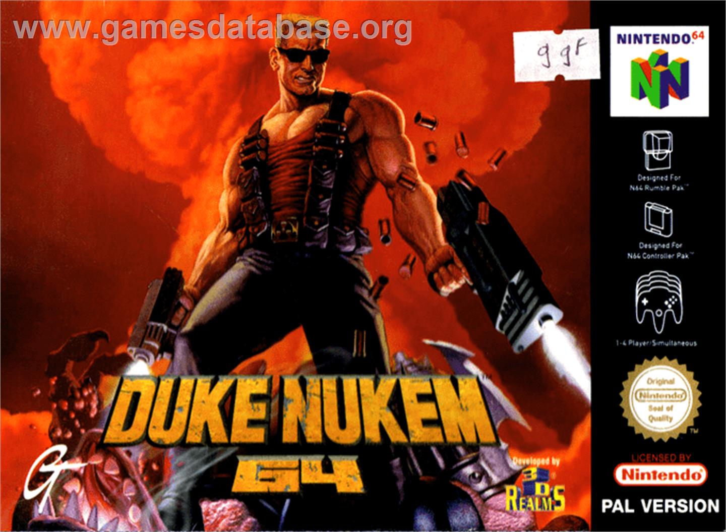 Duke Nukem 64 - Nintendo N64 - Artwork - Box