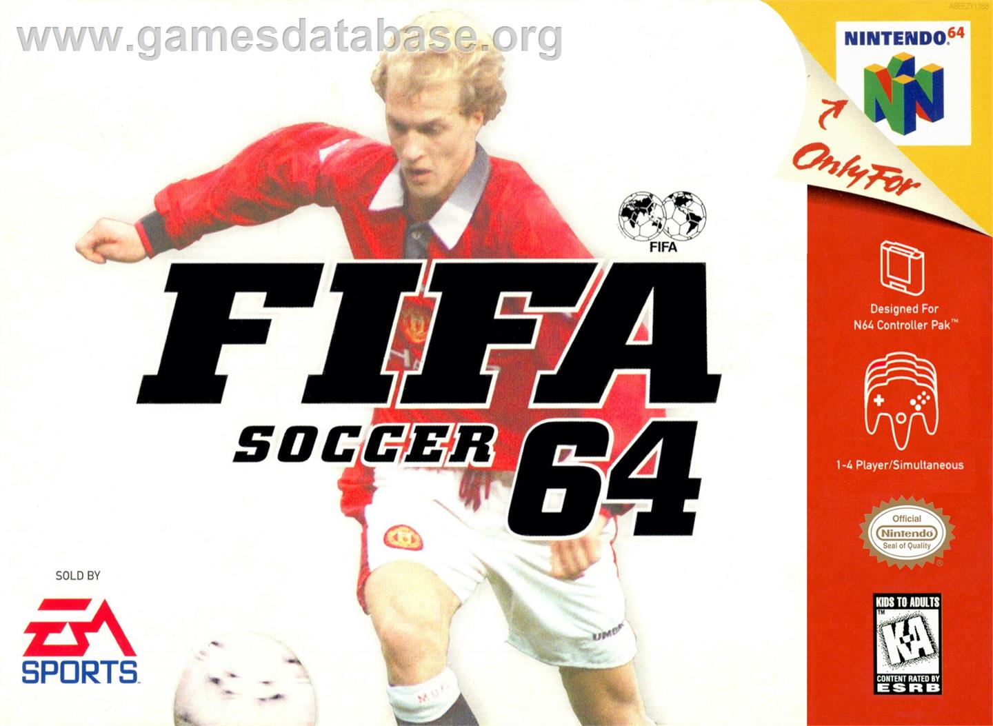 Fifa Soccer 64 - Nintendo N64 - Artwork - Box
