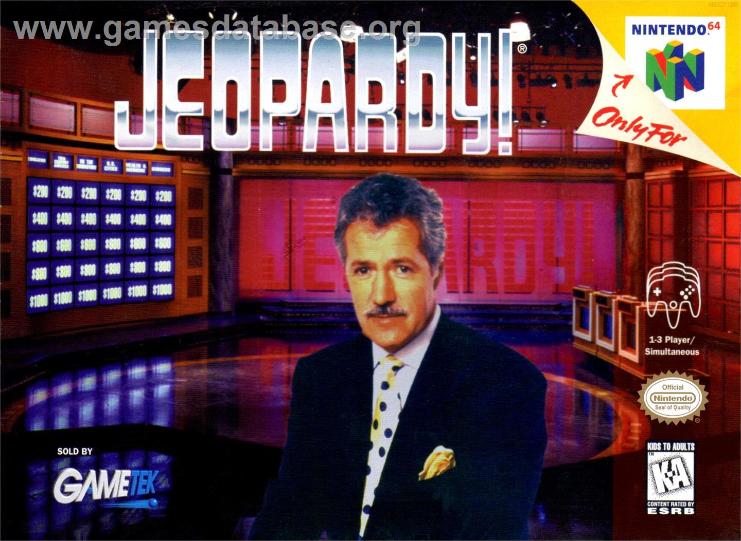 Jeopardy! - Nintendo N64 - Artwork - Box
