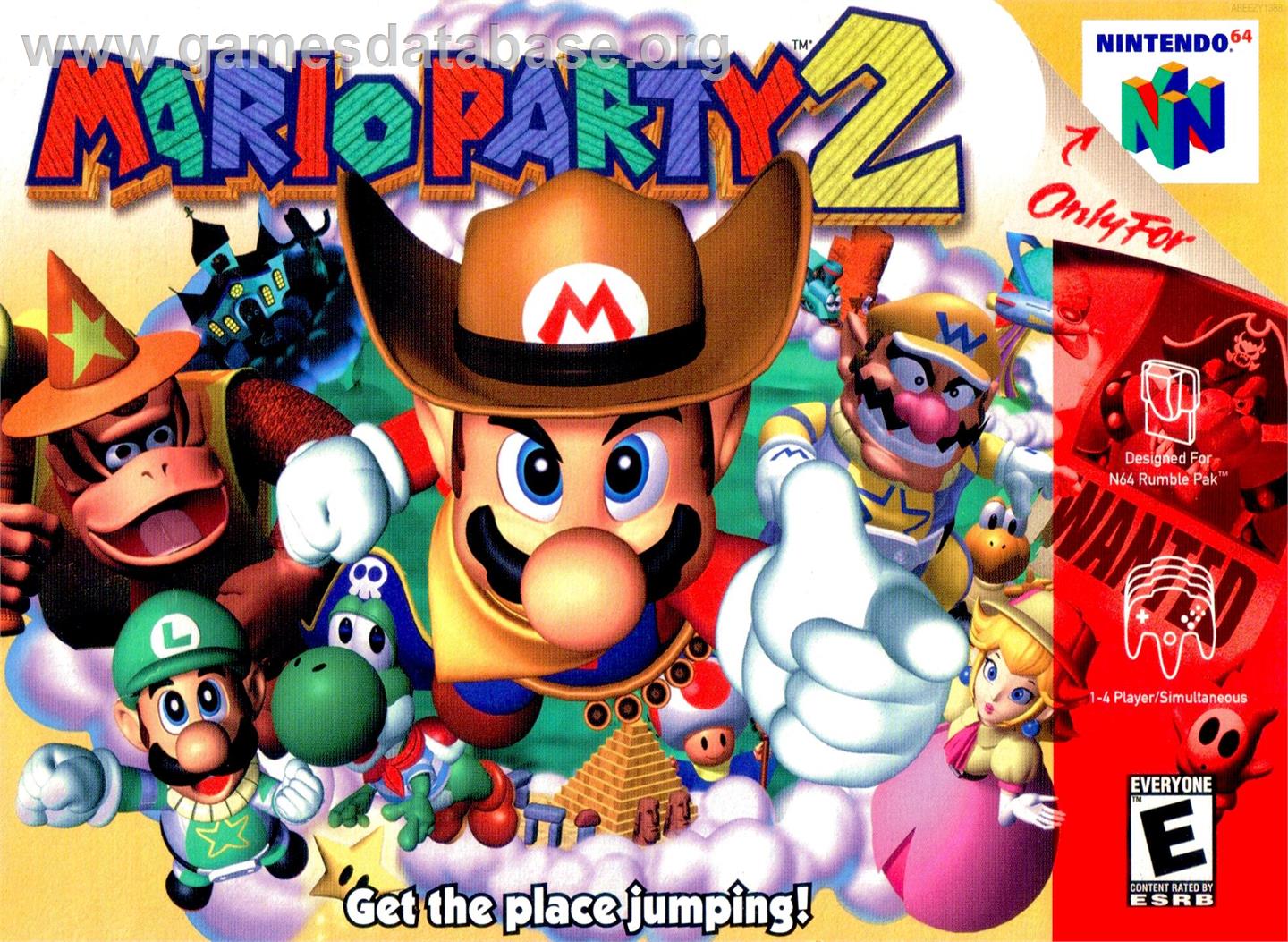 Mario Party 2 - Nintendo N64 - Artwork - Box
