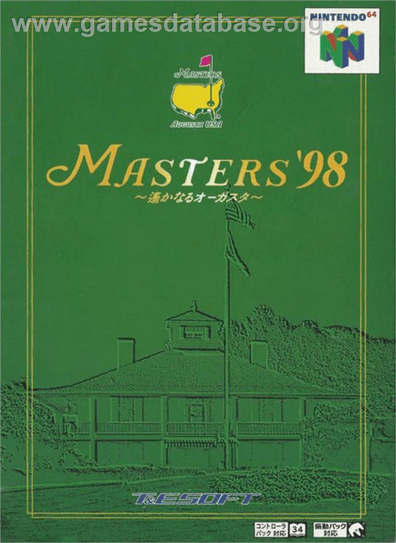 Masters '98: Haruka Naru Augusta - Nintendo N64 - Artwork - Box