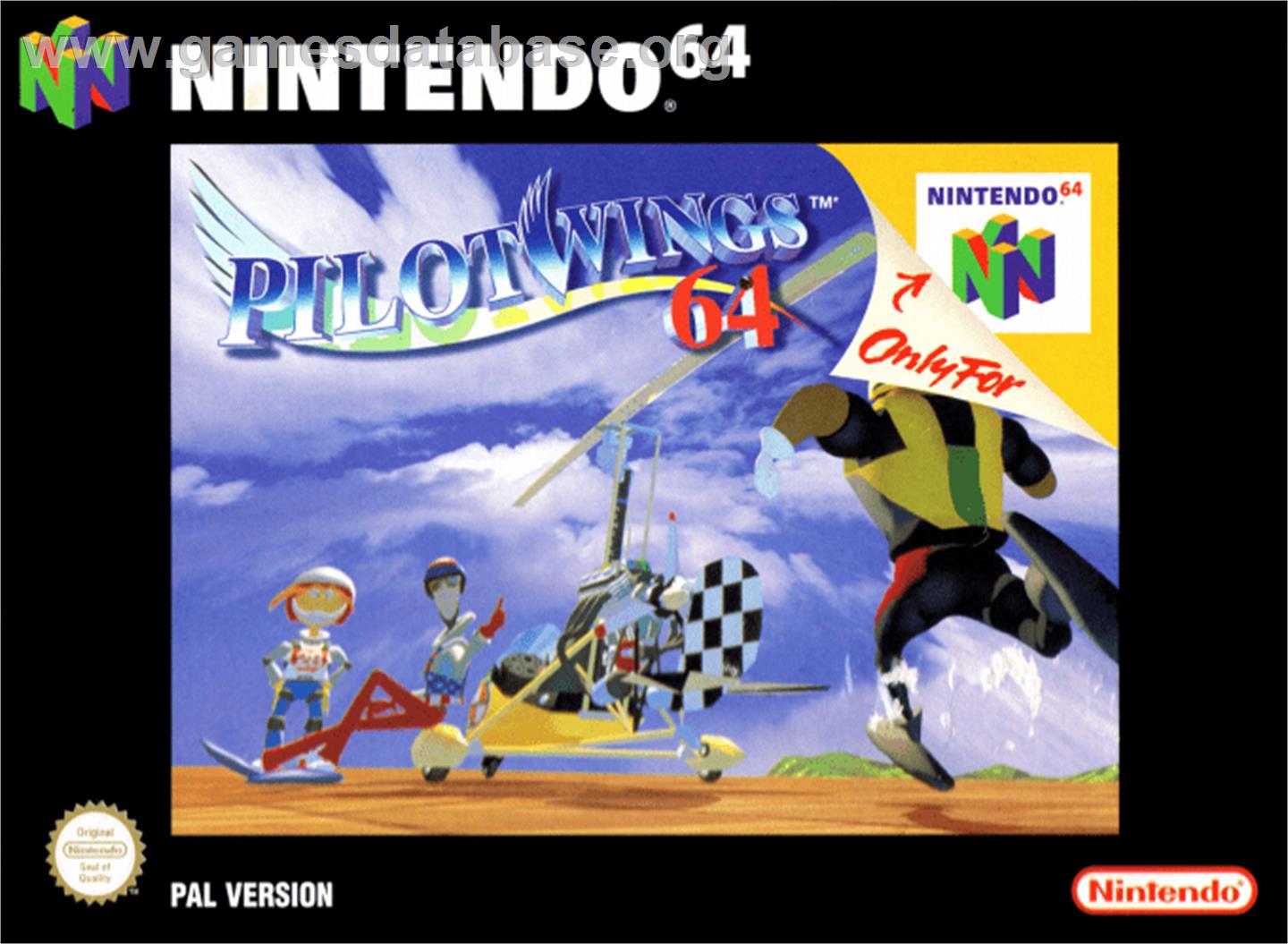 Pilotwings 64 - Nintendo N64 - Artwork - Box