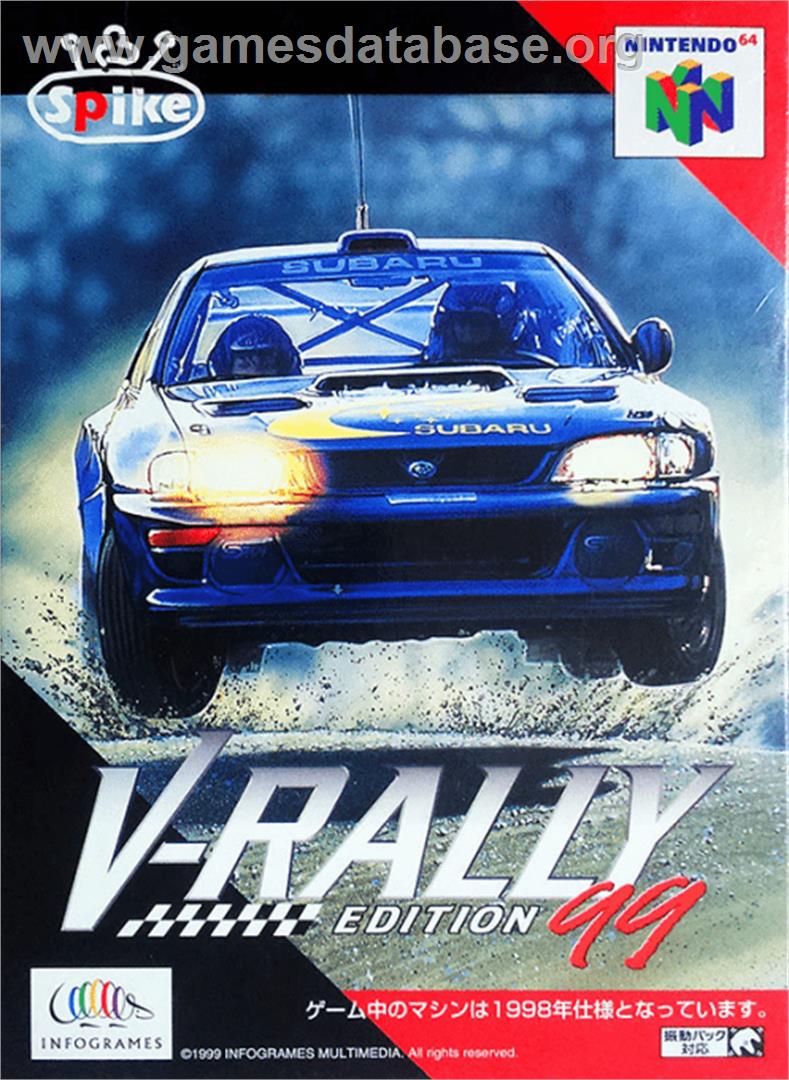 Rally '99 - Nintendo N64 - Artwork - Box