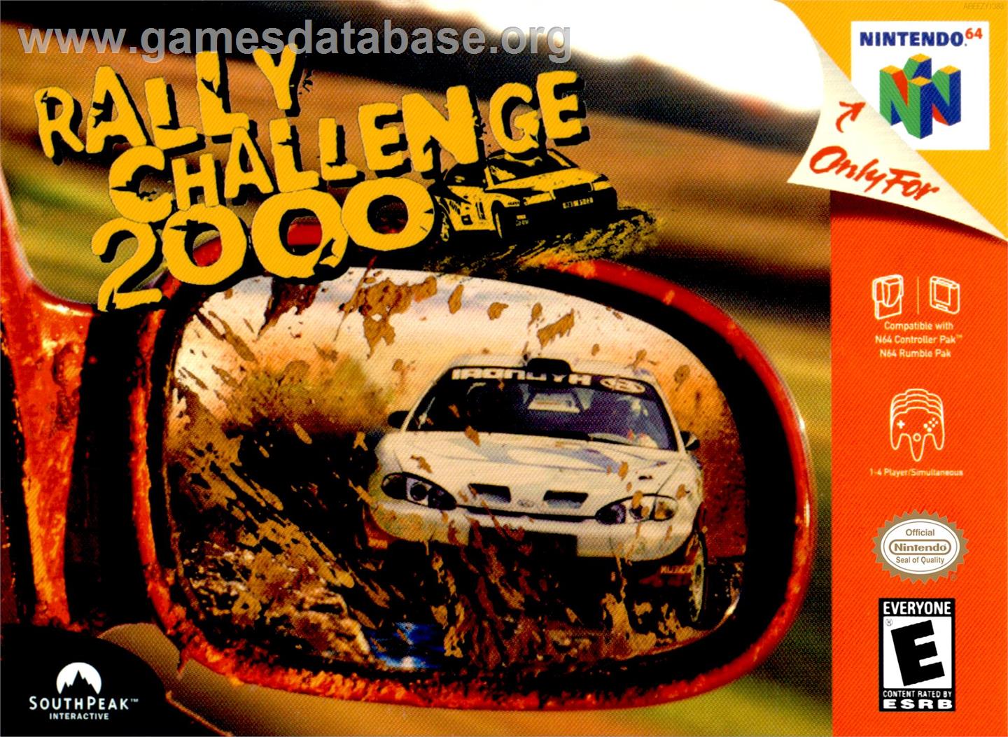 Rally Challenge 2000 - Nintendo N64 - Artwork - Box