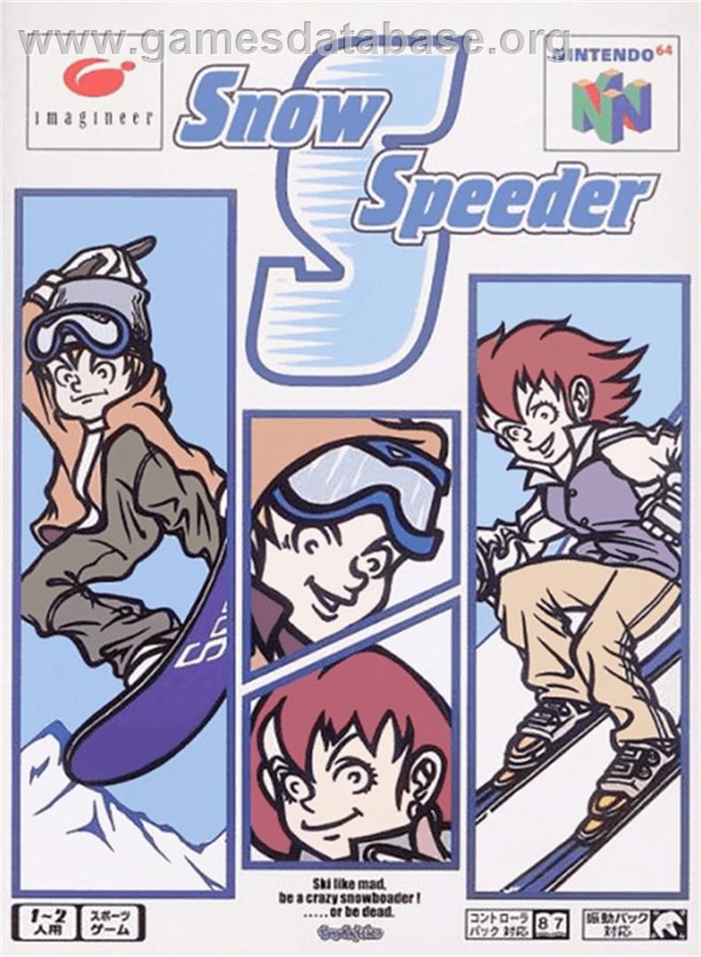 Snow Speeder - Nintendo N64 - Artwork - Box