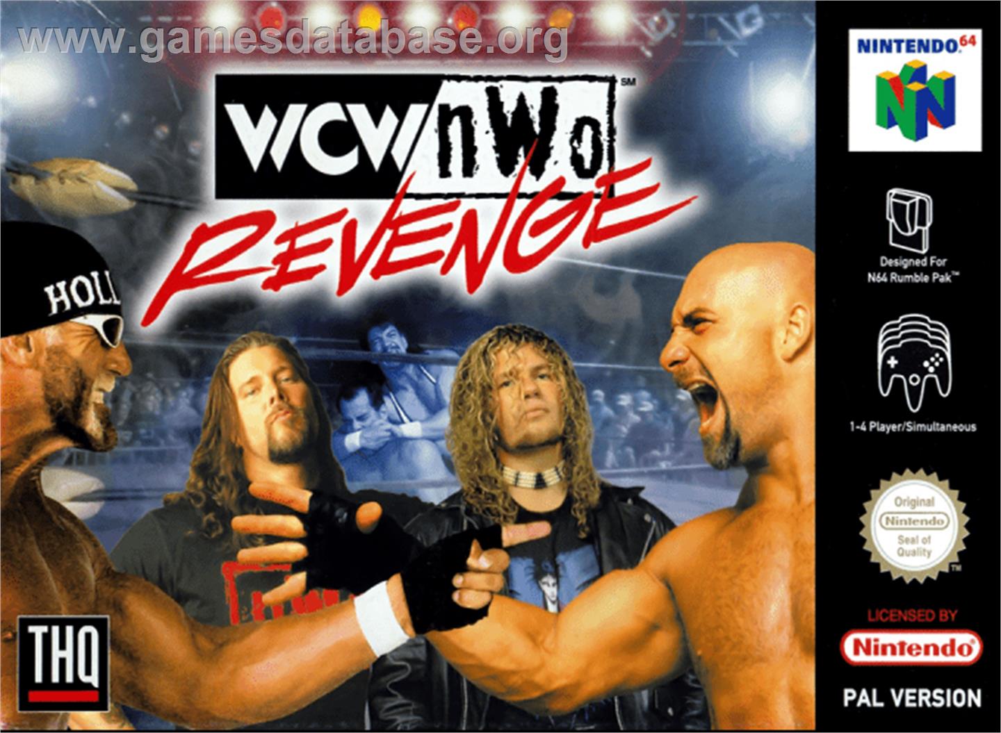 WCW/NWO Revenge - Nintendo N64 - Artwork - Box