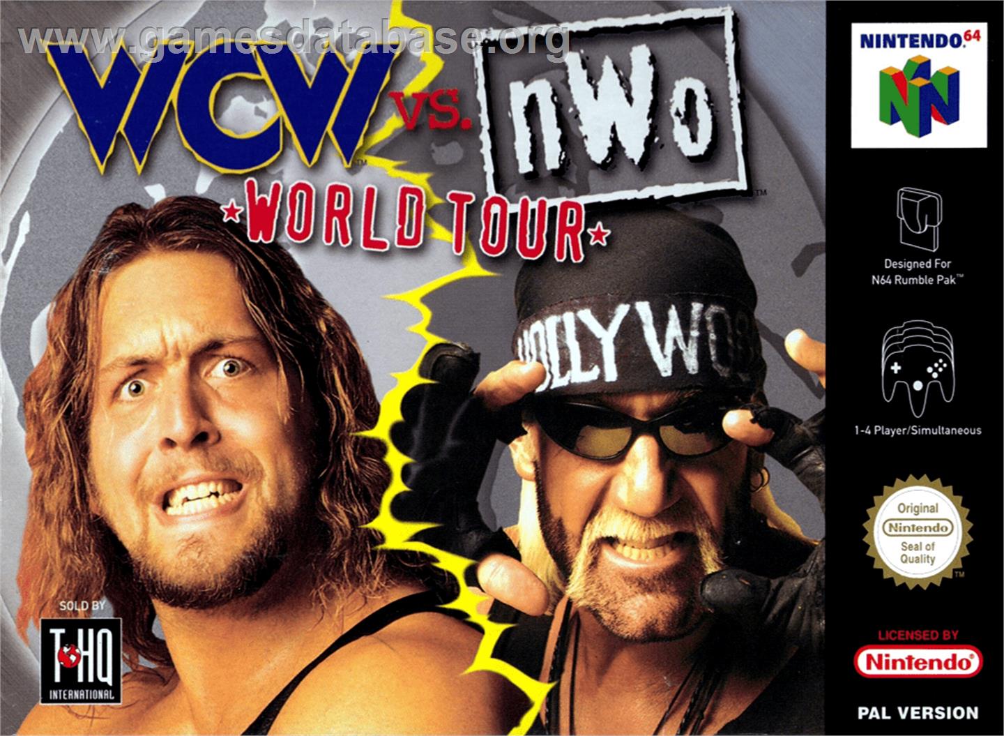 WCW vs. NWO: World Tour - Nintendo N64 - Artwork - Box