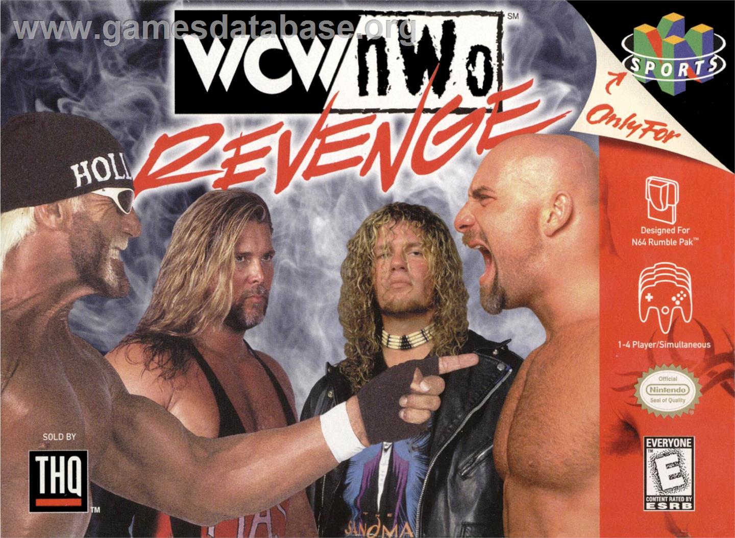 Wcw-nwo Revenge - Nintendo N64 - Artwork - Box