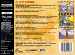 Box back cover for Chopper Attack on the Nintendo N64.