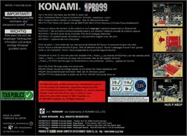 Box back cover for NBA Pro 99 on the Nintendo N64.