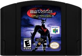 Cartridge artwork for Batman Beyond: Return of the Joker on the Nintendo N64.