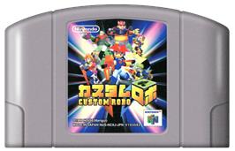 Cartridge artwork for Custom Robo on the Nintendo N64.