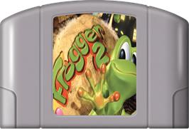 Cartridge artwork for Frogger 2 - Swampy's Revenge on the Nintendo N64.