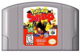 Cartridge artwork for Pokemon Snap on the Nintendo N64.