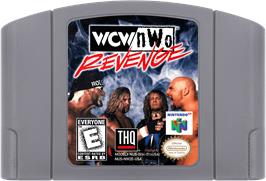 Cartridge artwork for Wcw-nwo Revenge on the Nintendo N64.