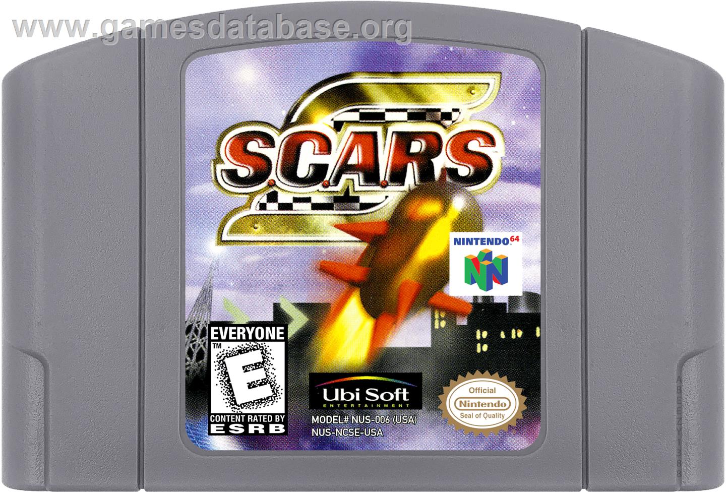 S.C.A.R.S. - Nintendo N64 - Artwork - Cartridge