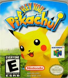 Top of cartridge artwork for Hey You, Pikachu on the Nintendo N64.