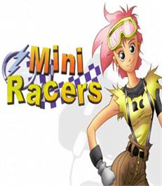 Top of cartridge artwork for Mini Racers on the Nintendo N64.