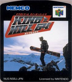 Top of cartridge artwork for Twisted Edge - Extreme Snowboarding on the Nintendo N64.