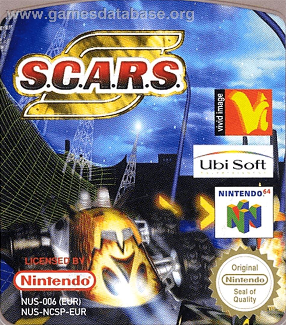 S.C.A.R.S. - Nintendo N64 - Artwork - Cartridge Top