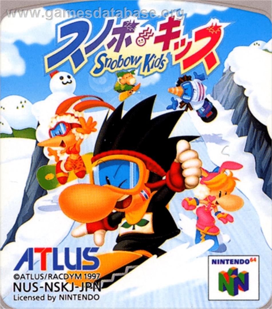Snobow Kids - Nintendo N64 - Artwork - Cartridge Top