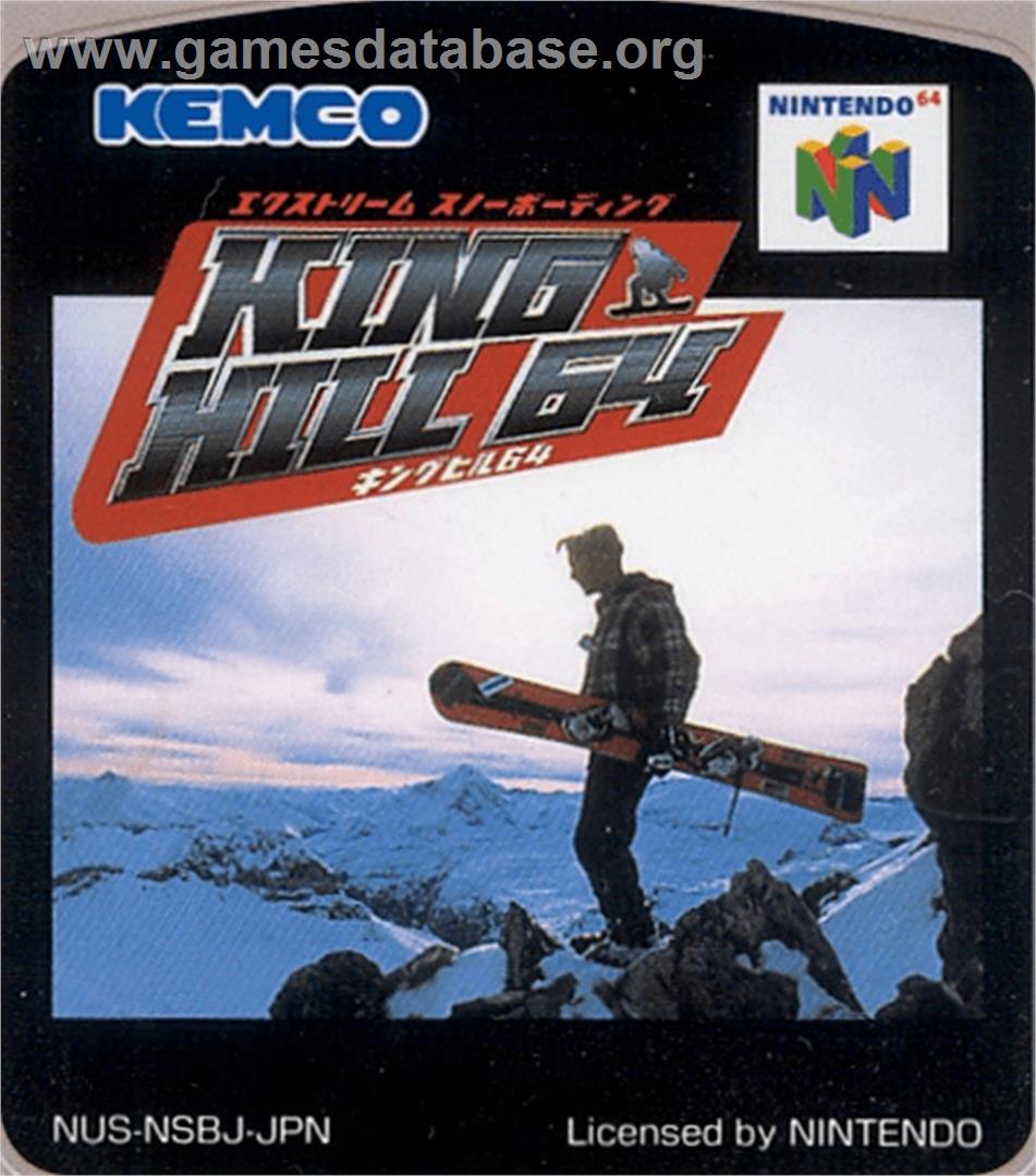 Twisted Edge - Extreme Snowboarding - Nintendo N64 - Artwork - Cartridge Top