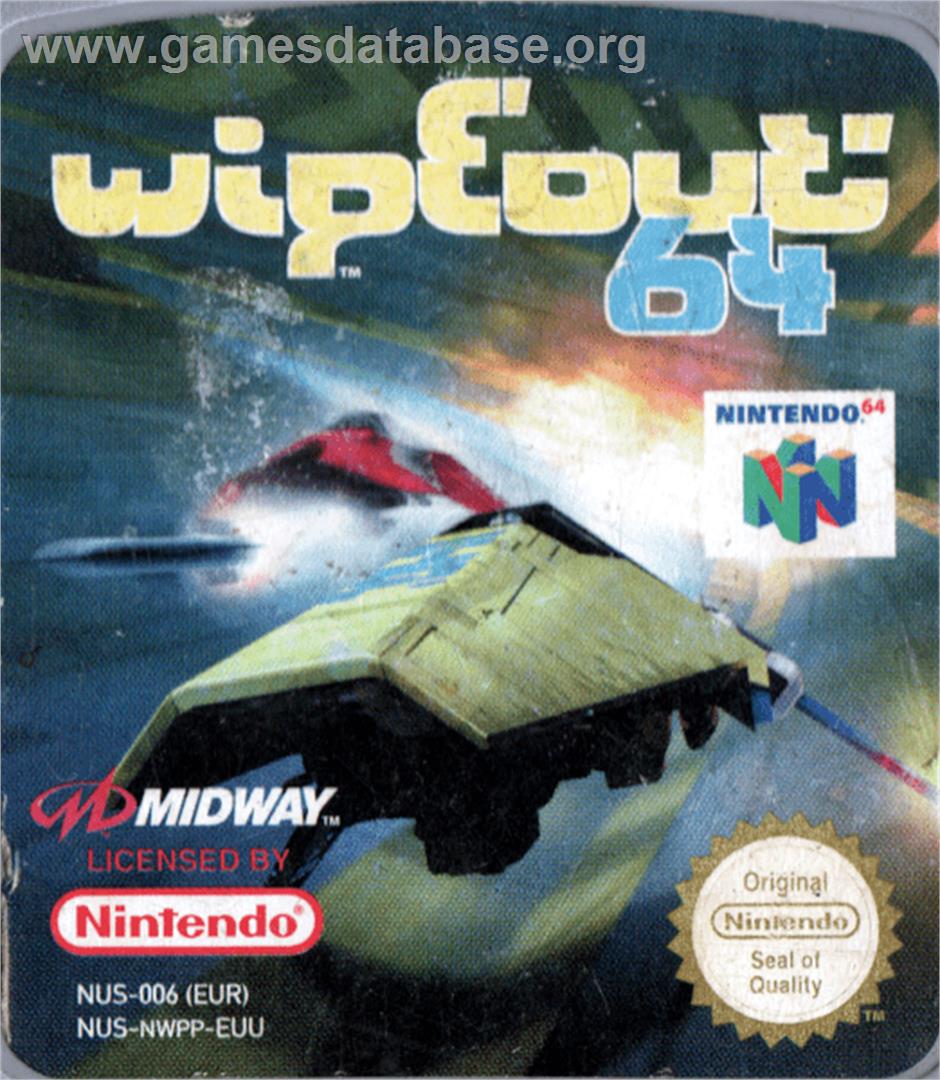 Wipeout 64 - Nintendo N64 - Artwork - Cartridge Top