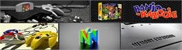 Arcade Cabinet Marquee for Banjo-kazooie.