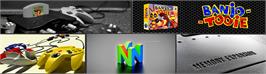 Arcade Cabinet Marquee for Banjo-tooie.
