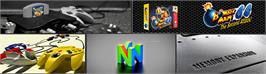 Arcade Cabinet Marquee for Bomberman 64 - The Second Attack!.