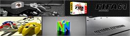 Arcade Cabinet Marquee for Fifa Soccer 64.