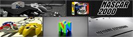 Arcade Cabinet Marquee for Nascar 2000.
