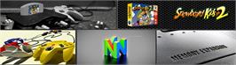 Arcade Cabinet Marquee for Snowboard Kids 2.
