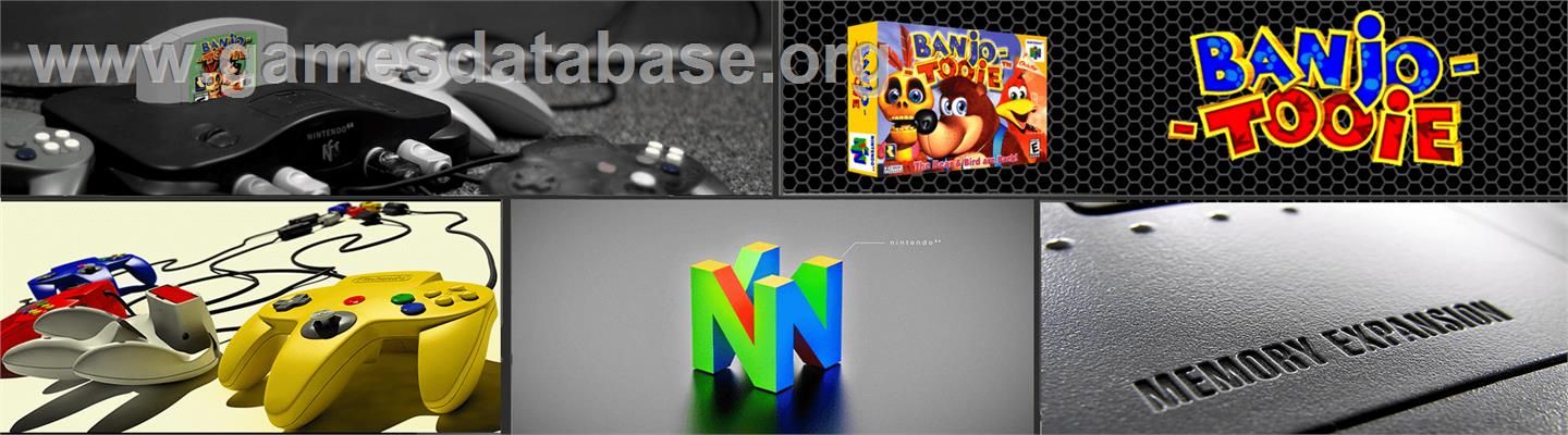 Banjo-tooie - Nintendo N64 - Artwork - Marquee