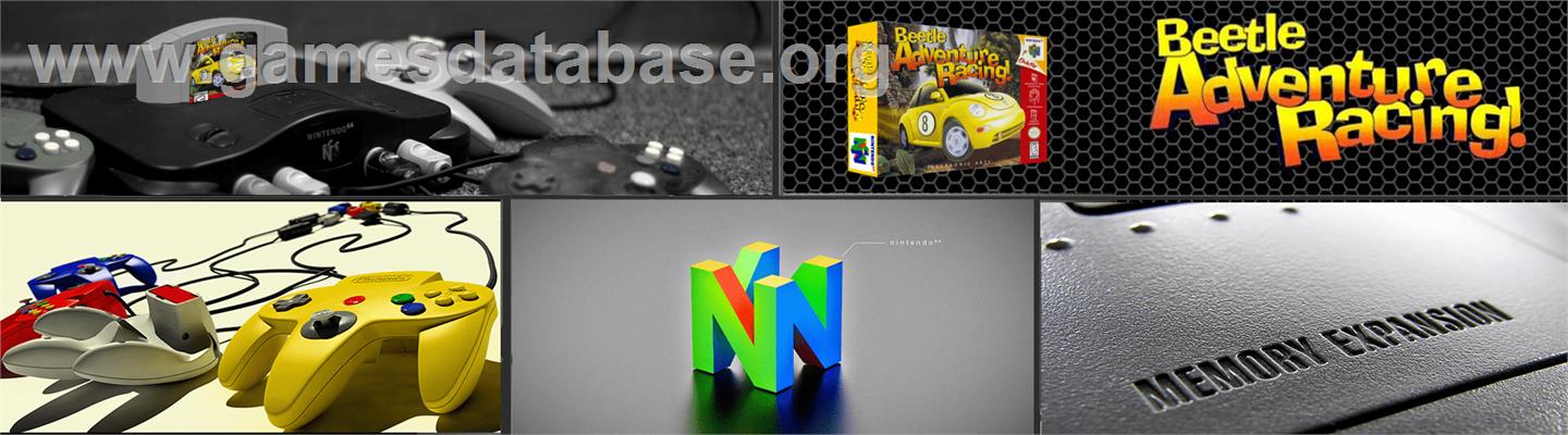 Beetle Adventure Racing - Nintendo N64 - Artwork - Marquee