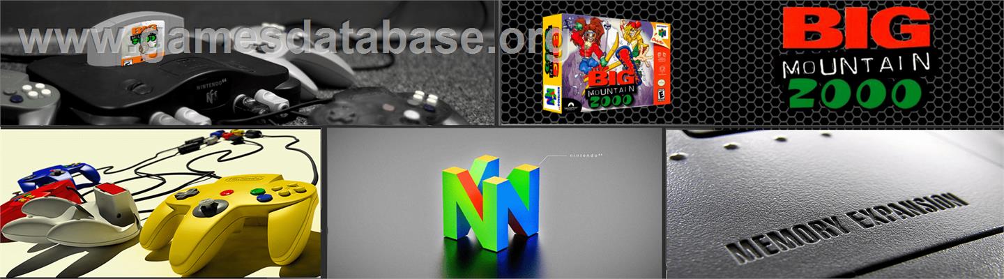 Big Mountain 2000 - Nintendo N64 - Artwork - Marquee