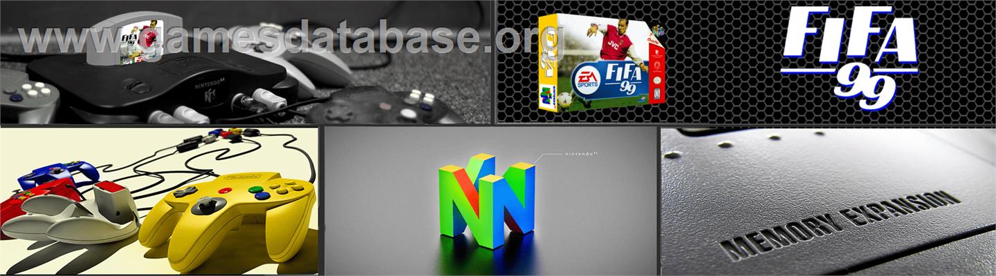 FIFA 99 - Nintendo N64 - Artwork - Marquee